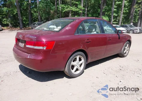 2007 Hyundai Sonata Gls из США, поврежденный, VIN 5NPET46C57H223749
